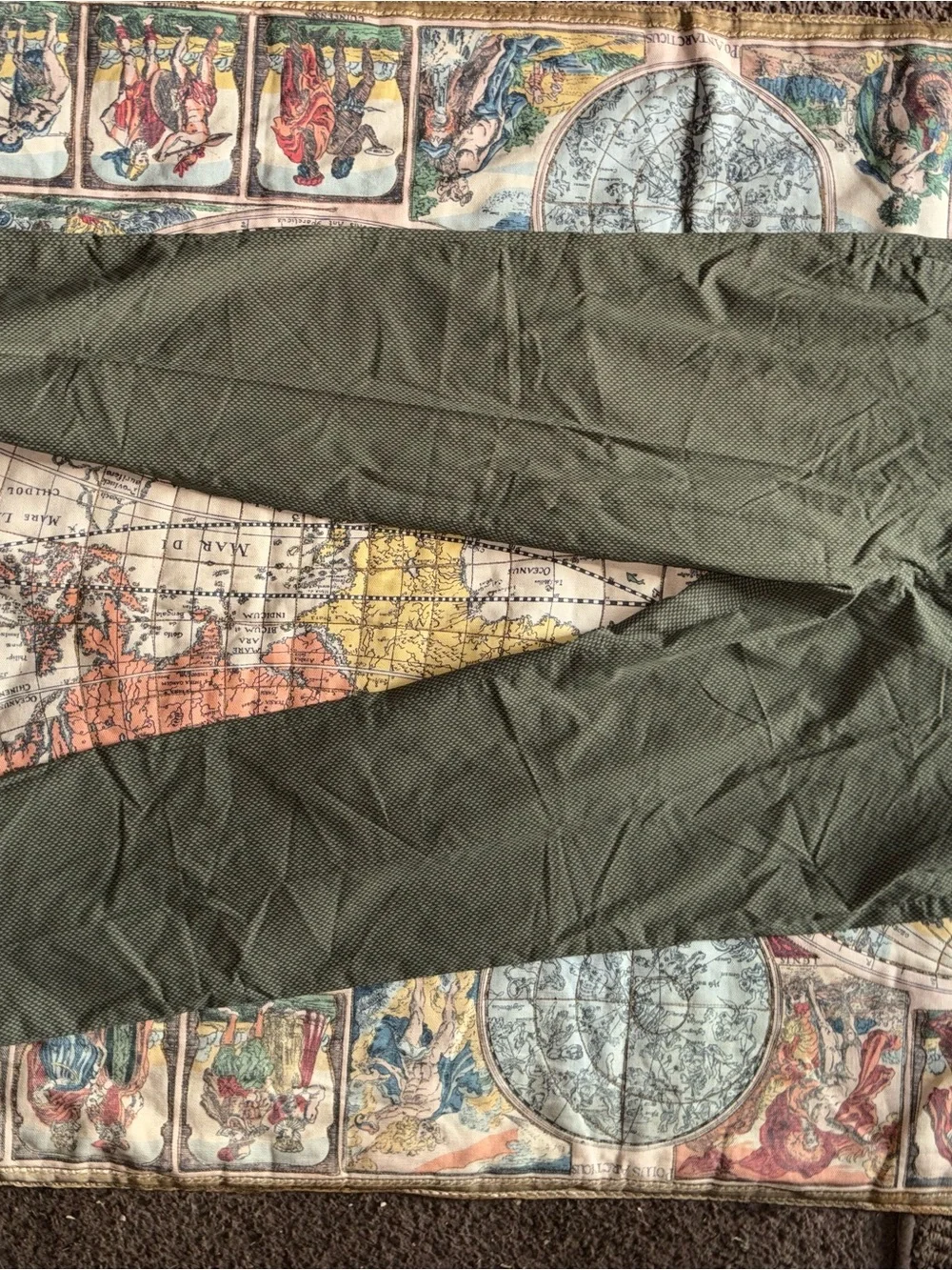 Banana Republic Olive Green Textured Dress Pants